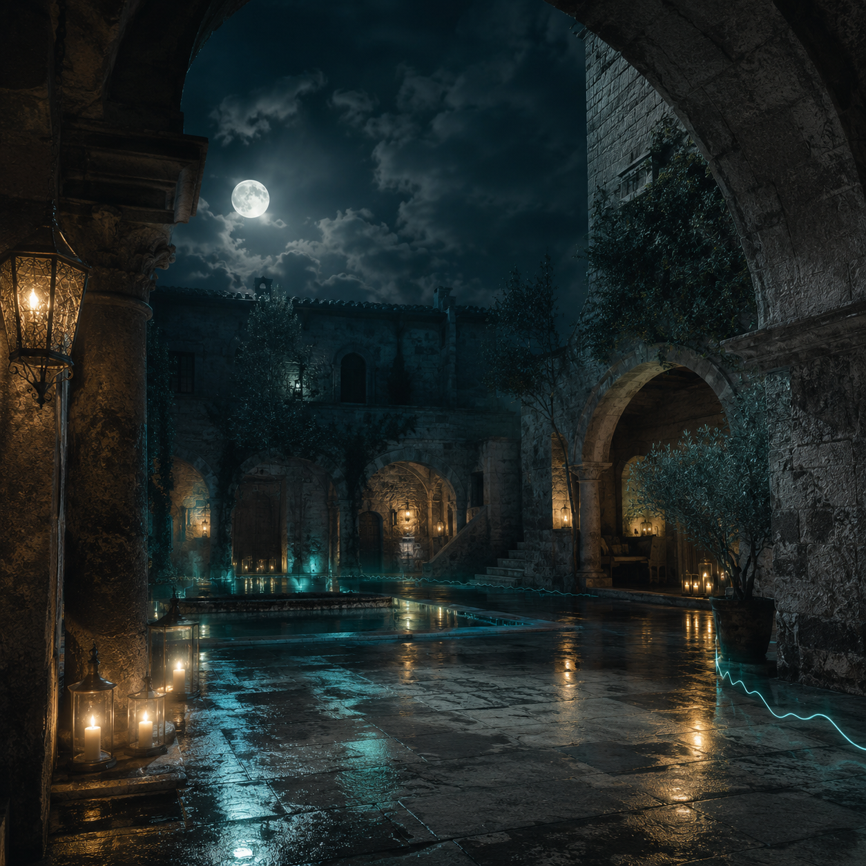 Midnight in the Keep - Coffee Music Machine